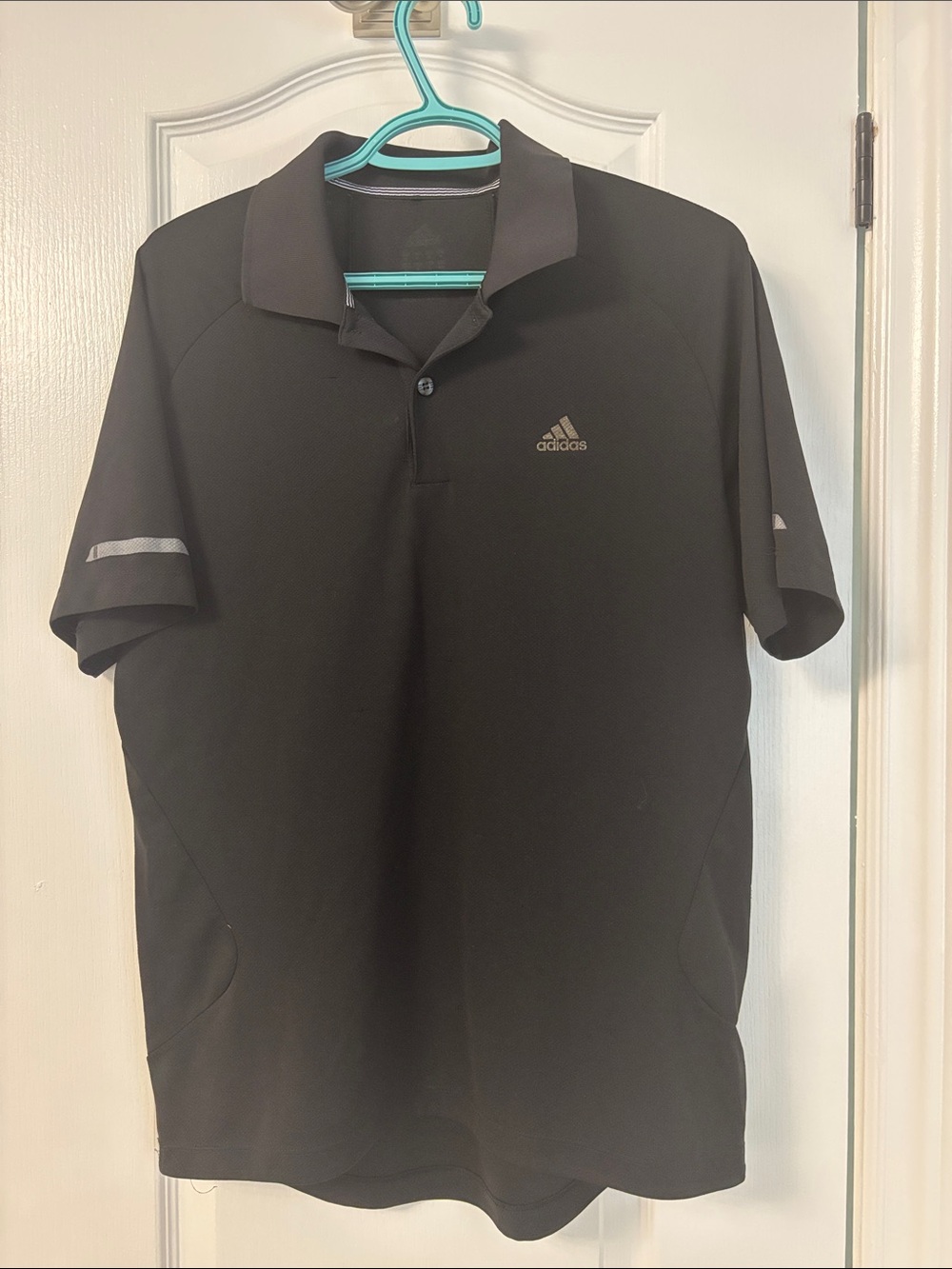 adidas Black Men's Performance Polo size medium